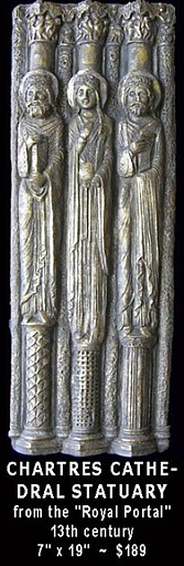 Chartres Cathedral Statuary